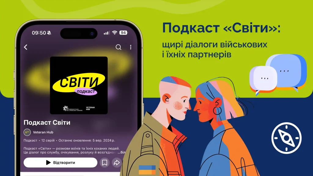 Серія розмов «Світи» – щирі діалоги військових і їхніх партнерів про війну та стосунки